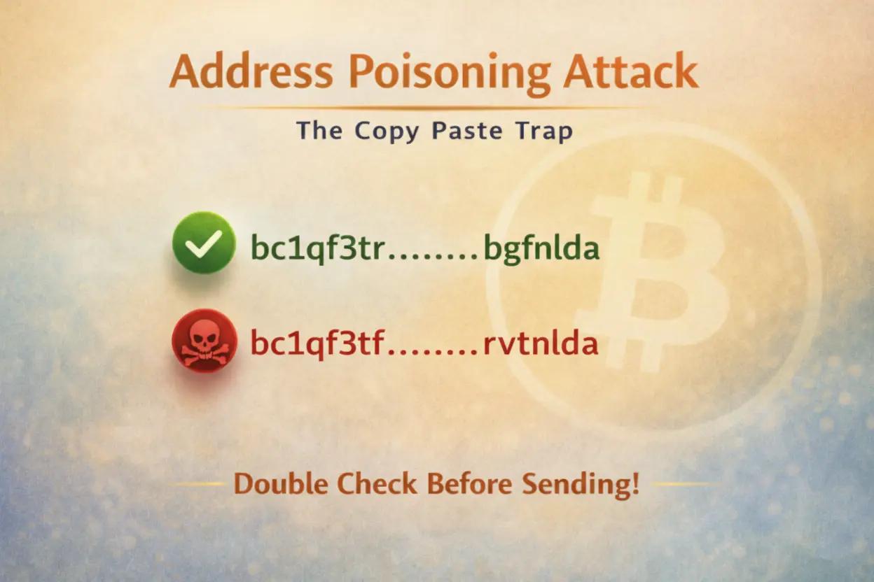 Address Poisoning Attack Explained: Copy Paste Trap